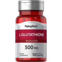 ของแท้ พร้อมส่ง Exp.10/2023‼️ L-Glutathione 500 mg. (50แคปซูล) กลูตาไธโอน ผิวกระจ่างใส Detox ตับ