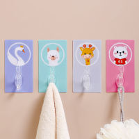 【cw】 Seamless Viscose Plastic Hook Punch-Free Coat Hook Coat Rack Adhesive Hook Bathroom Wall Clothes Hook