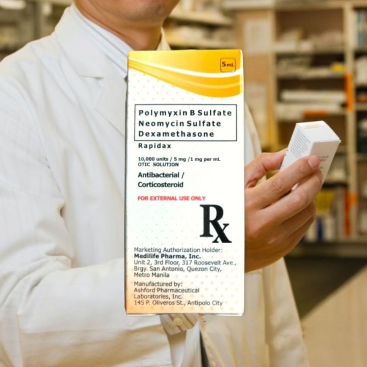 Rapidax Ear drops Rapidax PND 5ml Lazada PH