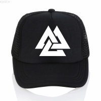 2023 New Fun Personality Rune print baseball cap men women hip-hop trucker cap summer mesh sports hat Versatile hat