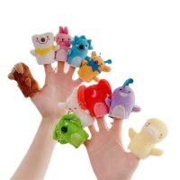 【CW】ↂ  Baby Hand Puppets Cartoon Pacifying Kawaii Birthday Gifts Interactive Game