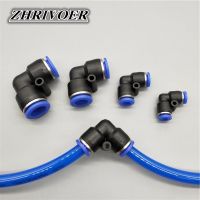 Pneumatic Elbow Union Connector 4mm 6mm 8mm 10mm 12mm 14mm 16mm OD Hose Tube Pipe Slip Lock Plastic Gas Quick Fitting L Shape