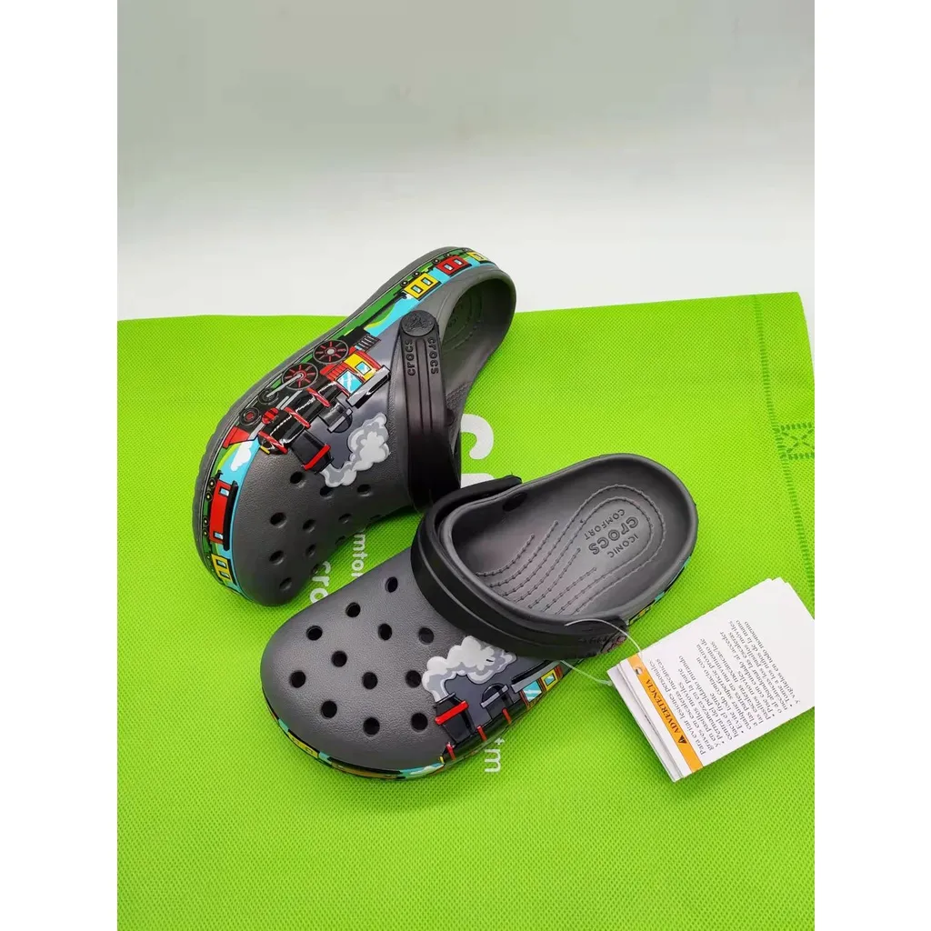 Crocs crocband train for kids sandals with ecobagzQc | Lazada PH