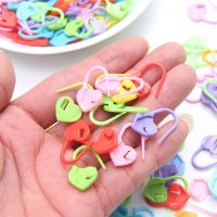 ✶☋ 50Pcs Mini Knitting Crochet Locking Stitch Markers / Can Also Be Used as A Nappy Pin on A New Baby Greeting Card