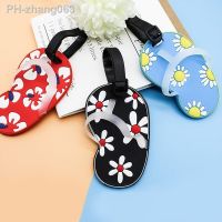 Creative Luggage Tag slipper Cartoon PVC Silica Gel Suitcase ID Addres Holder Baggage Boarding Portable Label travel Accessories