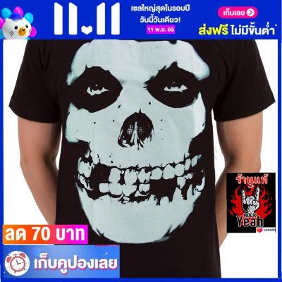 เสื้อวง MISFITS มิสฟิตส์ ไซส์ยุโรป เสื้อยืดวงดนตรีร็อค เสื้อร็อค  RCM1318 ฟรีค่าส่ง