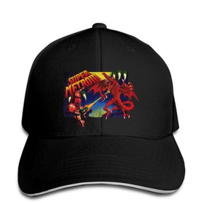 2023 New Fashion NEW LLSuper Metroid Snes Box Art Retro Video Game Men Baseball Cap Snapback Cap Women Hat Peaked，Contact the seller for personalized customization of the logo