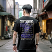 ซื้อเลย! เสื้อยืด TESTAMENT ออกแบบด้วยความรู้สึกที่ระบายอากาศได้สะดวกสบายส่วนลดเวลา จำกัด รีบคว้า!