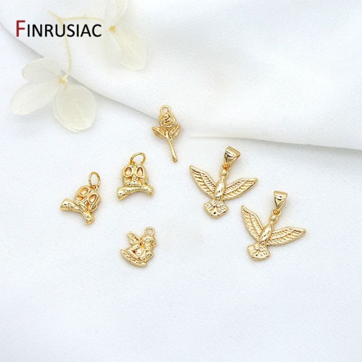 14k-gold-plated-metal-charm-pendants-diy-bracelet-necklace-earrings-eagle-rose-skull-and-angel-wings-fairy-charms-pendants