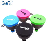 QuiFit แบบพกพาผงโปรตีนคอนเทนเนอร์เวย์โปรตีนเก็บผงอเนกประสงค์กล่องสำหรับ Shaker ขวด 4 แพ็ค BPA ฟรี