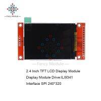 ไดรฟ์โมดูลจอแสดงผลชนิด Lcd หน้าจอสี Tft 2.4นิ้ว Ili9341interface Spi 240*320