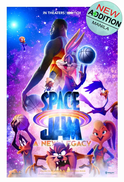 SPACE JAM 2021 Large Glossy Poster 33cm x 50cm | Lazada PH