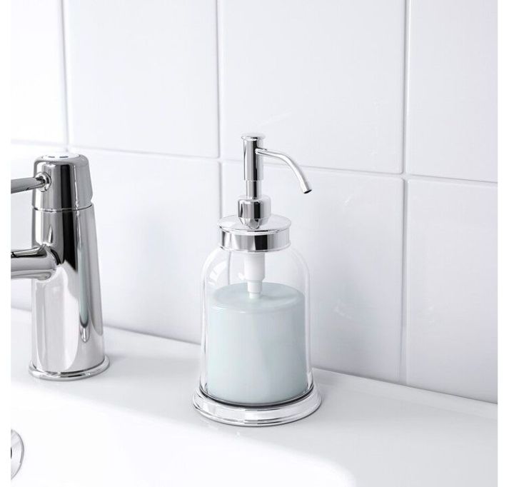 balungen-soap-dispenser-chrome-plated-ขวดจ่ายสบู่เหลว-ชุบโครเมียม