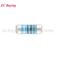 50pcs 0207 SMD Resistor 1R 3M Color Ring Chip Wafer Resistance 1 1R 2R 4.7R 10R 220 1K 2K 4.7K 10K 22K 1M 3M Ohm Cylindrical