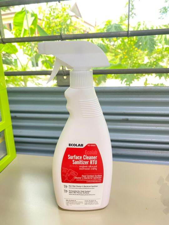 น้ำยาฆ่าเชื้อแบคทีเรีย RTU 500 ml. Surface Cleaner Sanitizer RTU E102