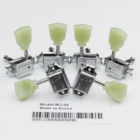 ชุบโครเมียม Wilkinson WJ-44 3X3 Deluxe Vintage Tuners Tuning Keys Machine Head สำหรับ LP Guitar