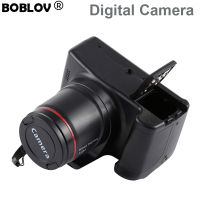 Boblov Portable Digital Camera กล้องกล้องดิจิทัลพกพาได้ Full HD 1080P กล้องบันทึกวิดีโอ16X ซูมได้16ล้านพิกเซลพร้อมเซนเซอร์ CMOS Sensor