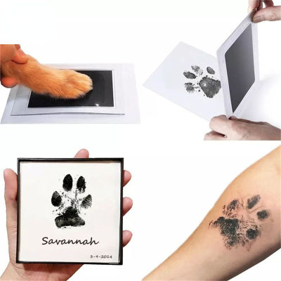 Non-toxic Footprints Handprint No Touch Skin Inkless Kits Newborn Dog Paw Prints Souvenirs Dog Accessories for Small Dogs