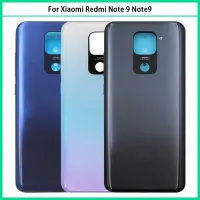 Note 9ซองเก็บแบตเตอรีหลังสำหรับ Xiaomi Redmi Note 9แบตเตอรี่พลาสติกฝาหลังประตูหลังเปลี่ยนปกเคสกันตัวเครื่องซองเก็บแบตเตอรี