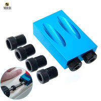 Pocket Hole Jig Kit 6 8 10mm Drive Adapter for Woodworking Angle Drilling Holes Guide Wood Tools