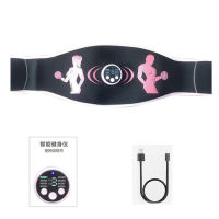 Fitness EMS Electric Abdominal Massage Body Slimming Belt Muscle Stimulator USB Recharge Waist Trainer Weight Loss Dropshipping