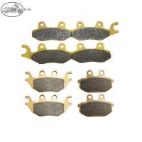 Motorcycle Front / Rear Brake Pads For Kawasaki UTV KAF1000 Mule PRO DXT 2016-2018 KAF820 Mule PRO FXT/FX 2015-2021