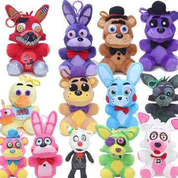 PRETTY】 18-25cm Five Nights At Freddy's 4 FNAF Freddy Fazbear Bear Plush  Toys Doll