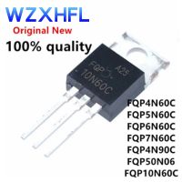 10PCS New FQP2N60C FQP4N60C 4N60C FQP5N60C 5N60C FQP6N60C FQP7N60C FQP4N90C FQP50N06 50N06 FQP10N60C 10N60C FQP13N10 TO-220 WATTY Electronics