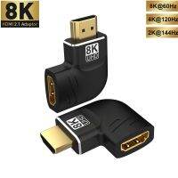 [LUNA electronic accessories] อะแดปเตอร์สายเชื่อมต่อ HDMI FDBRO 270 90องศา Sickle Side Bro อะแดปเตอร์แปลงเพศเมียเมียเมียเมียขยายสำหรับแล็ปท็อป HDTV PS4/3