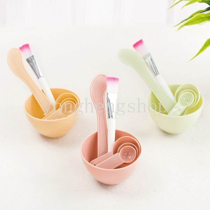 6pcs-set-4-in1-beauty-skin-care-with-brush-mixed-stir-spatula-stick-measuring-spoon-kit-mask-bowl-mixing-brush-makeup-tool