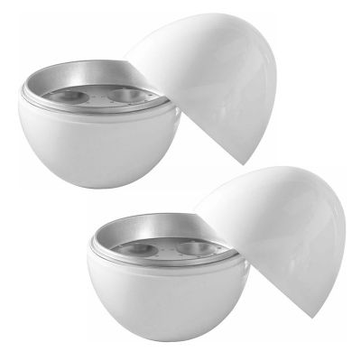 2X Egg Pod - Microwave Egg Boiler Cooker Egg Steamer Perfectly Eggs and Detaches the Shell