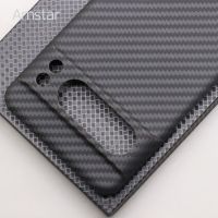 Amstar เคสสำหรับ Google ป้องกันคาร์บอนไฟเบอร์คาร์บอนแท้8 Pro,บางเฉียบกันตก Aramid Fiber Pixel 8 Pro ฝาครอบโทรศัพท์ Jikijkijkijkijkikkkk