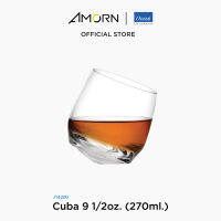 AMORN - (Ocean)  J14209 Cuba - แก้วคิวบา แก้วดริ๊ง แก้วล้มลุก แก้วโอเชี่ยนกลาส  9 1/2 oz. ( 270 ml.)