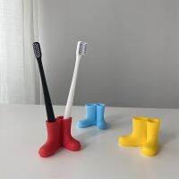 Boots Toothbrush Holder Rain Shoes Tooth Brush Rack Bathroom Desktop Finishing Keep The Tooth Cup Clean Hygienic and Simple