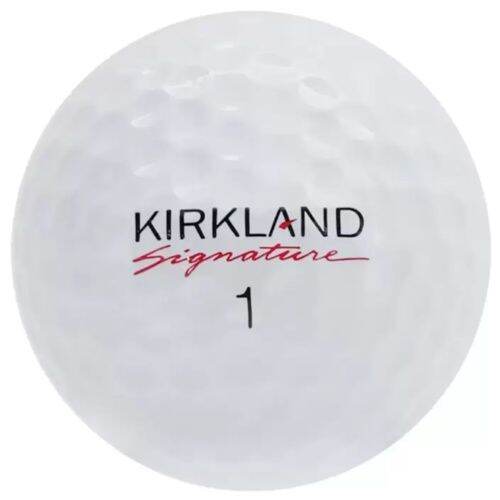 Kirkland Signature Golf Ball 3Piece White 6 Balls Lazada