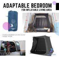 QUECHUA มุ้ง ห้องนอนแบบปรับได้ สำหรับห้องนั่งเล่นรุ่น Air Seconds Base Connect Fresh ( Adaptable Bedroom for Inflatable Living Area ) CAMPING TENTS เต็นท์ แคมป์ปิ้ง ตั้งแคมป์