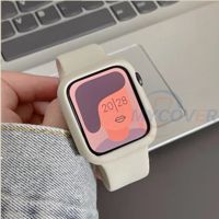 ☒♀ LJ8.21 สายนาฬิกาข้อมือซิลิโคน แบบนิ่ม สีแคนดี้ สําหรับ For Apple Watch Series Ultra 8 7 6 SE 5 4 3 2 1 ขนาด 49 มม. 45 มม. 41 มม. 44 มม. 40 มม. 42 มม. 38 มม.