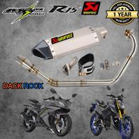 ท่อแต่ง mslaz ท่อแต่ง r15โฉมเก่า ท่อyamaha ท่อakrapovic เทาปากเคฟล่า mslaz ท่อแต่ง r15 โฉมเก่า เสียง แน่น นุ่ม ทุ้ม ไม่แต่งในรอบสูง ระบายความร้อนได้ดี