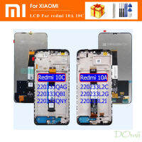 จอ LCD แบบดั้งเดิมสำหรับ Xiaomi Redmi 10A 10C 220333QAG 220333QNY 220233L2I 220233L 2G ตัวแสดงอ่านแอลซีดีประกอบหน้าจอสัมผัส