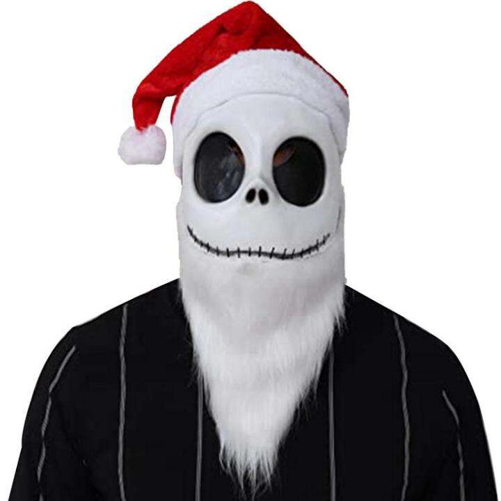 skull-face-cover-christmas-jack-full-face-cover-novelty-christmas-santa-cosplay-costume-headgear-props-for-christmas-masquerade-pretty-good