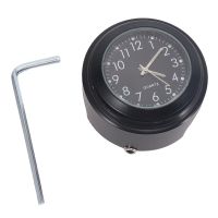 Motorcycle Quartz Clock 7/8Inch Waterproof Bike Handlebar Mount Watch Aluminum Luminous Clock Universal Accessories