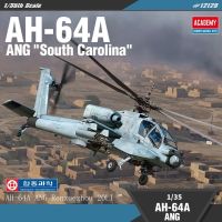 สถาบันการศึกษาประกอบโมเดล1/35 AH-64-เฮลิคอปเตอร์12129ของเล่นแบบชุดสะสมประกอบที่ได้รับการฟื้นฟูสูงเซาท์แคโรไลนา