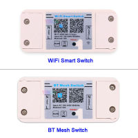 【✆New✆】 uylexs ตัวควบคุมสวิตช์ Wifi บลูทูธอัจฉริยะในบ้านสุดมหัศจรรย์สำหรับ10a Ac 110V ~ 220V ระบบ Ios แอนดรอยด์เปิด/ปิดตัวจับเวลาตัวควบคุมไฟ Led สวิตช์หรี่ไฟ