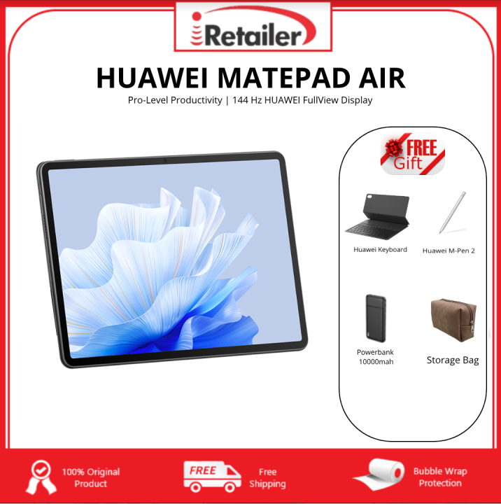 Huawei Matepad Air (8+256) 100 Original Huawei Malaysia Warranty
