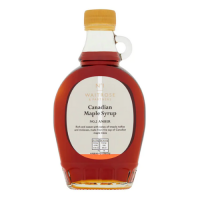 Waitrose Canadian Maple Syrup No.2 Amber เวทโทรส น้ำเชื่อมเมเปิ้ลแคนาดา 330 กรัม