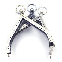 【CW】 1Pc Clasp Clutch Buckle Clip Purse Frame Sewing Holes Crafts Luggage Handbag Handle Hardware 3 Colors 11cm