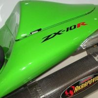 ฝาครอบที่นั่งด้านหลังสำหรับ2006 2007คาวาซากิ ZX-10R นินจา ZX10R 10R ZX ฝาครอบนักบินสีดำสีเขียวสีฟ้า