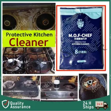 Mof Chef Cleaner Powder,Powerful Kitchen All-Purpose Powder  Cleaner,MOF-Chef Protective Kitchen Cleaner,Mof Chef Powder,Mof Chef  Cleaning Powder,MOF