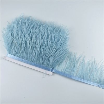 1Meters Feathers Trim Trims Width 8-10cm Feather Clothing Carnaval Assesoires Decoration