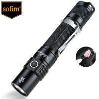 Sofirn SP31 V2.0 Powerful Tactical LED Flashlight 18650 XPL HI 1200lm Torch Light Lamp with Dual Switch Power Indicator ATR